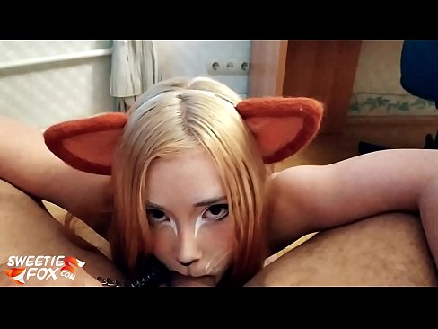❤️ キツネがチンポを飲み込み、口の中にザーメンを出す ☑  at ja.shufflesex-com.ru ❌️❤
